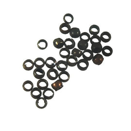 Antiqued Copper Crimp Beads: 1.3mm ID, 2mm, 1000 Pcs