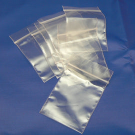 Clear Zip Top Storage Bags: 1.5" x 2", 2 Mil Polyethylene, 100 Pieces