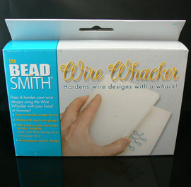 Wire Whacker tool set by The Bead Smith, 2 boards, 6" L x 4" W x 1/2" H each. WSI