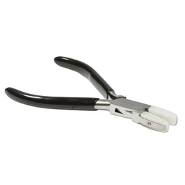 Pliers: Nylon jaw flat nose pliers, 4.75" L