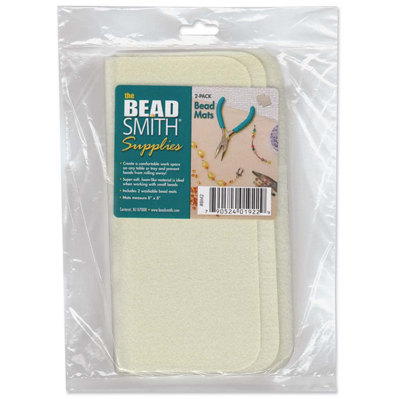 Bead Smith Bead Mats: 8x8" Travel Size (2-Pack)