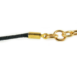 Gold Plated Fold Over Crimp Ends: for 2mm Cord, Jewelry Making (144 pcs)