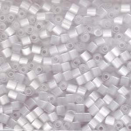 Matsuno 06-363 Silky Eggshell White Seed Beads: Size 6/0 Hex Cut Glass, 100 Grams