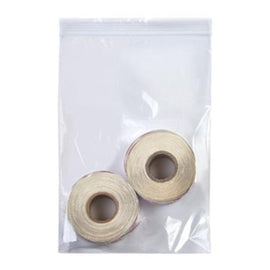 Reclosable zip top storage bags: 6