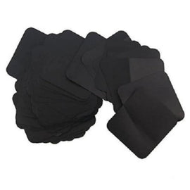 Static Intercept 1" square anti-tarnish tabs: 25- 100 tabs. Protects gold, silver, copper, nickel, brass, tin, & other metals from tarnish.