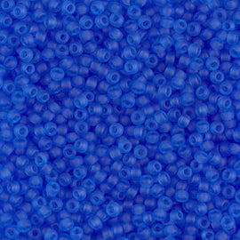 Miyuki 11/0 Seed Beads: Matte Sapphire Blue, 20g