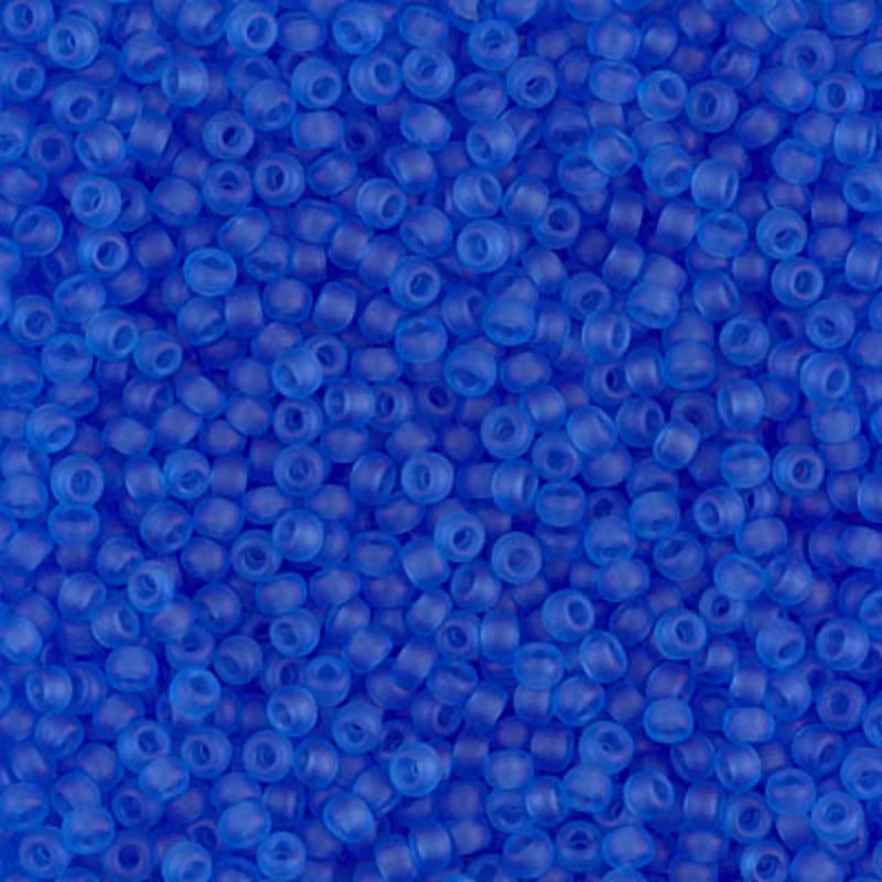 Miyuki 11/0 Seed Beads: Matte Sapphire Blue, 20g