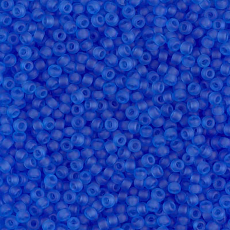 Miyuki 11/0 Seed Beads: Matte Sapphire Blue, 20g