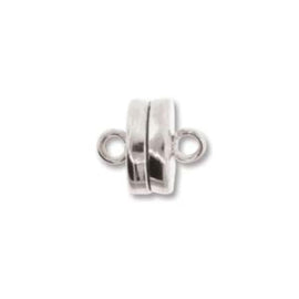 9mm x 8mm magnetic clasps, silver or gold, BULK 48 ct. package