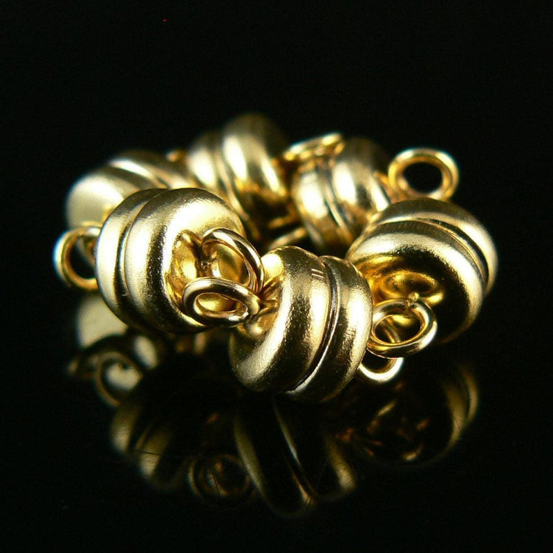7mm x 6mm magnetic clasps, several finishes to choose from! 72 pcs