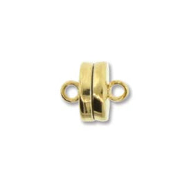 9mm x 8mm magnetic clasps, silver or gold, BULK 48 ct. package