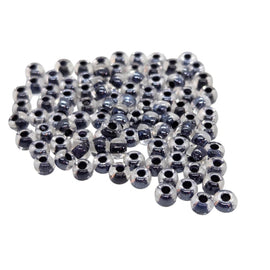 Czech Glass Seed Beads: Size 6/0, Preciosa Ornela Crystal Lined Jet Black 38149, 100g