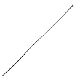 Black Oxide Headpins - 3 Inch 21 Gauge Flat Head Pins, 48 pcs.