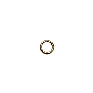 4mm gold plated or silver plated metal jump rings, 144 pcs.