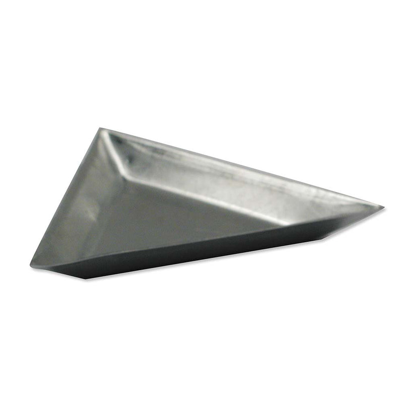 Aluminum triangular beading/ sorting trays, set of 3