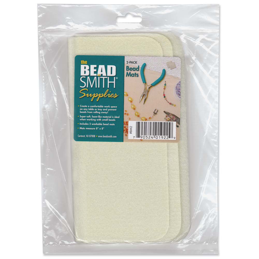 BeadSmith Beading Mats 11 x 14 Set of 3 Bead Mats Prevent Beads from  Rolling