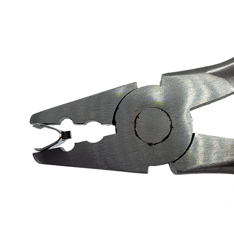 Fold over crimp pliers for leather, suede, fold-over crimps, by The Bead Smith