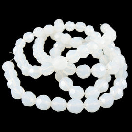 8mm faceted round, 