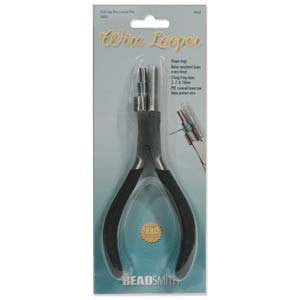 Beadsmith Little Wrapper Wire Looper Plier-5mm, 7mm & 10mm