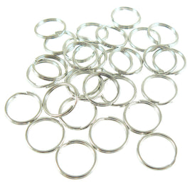 12mm nickel plated split ring/ key ring/ key chain rings, 50 or 100 pcs