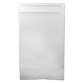 2" x 3" zip top reclosable polyethylene storage bags, 2 mil thick, 100 pcs