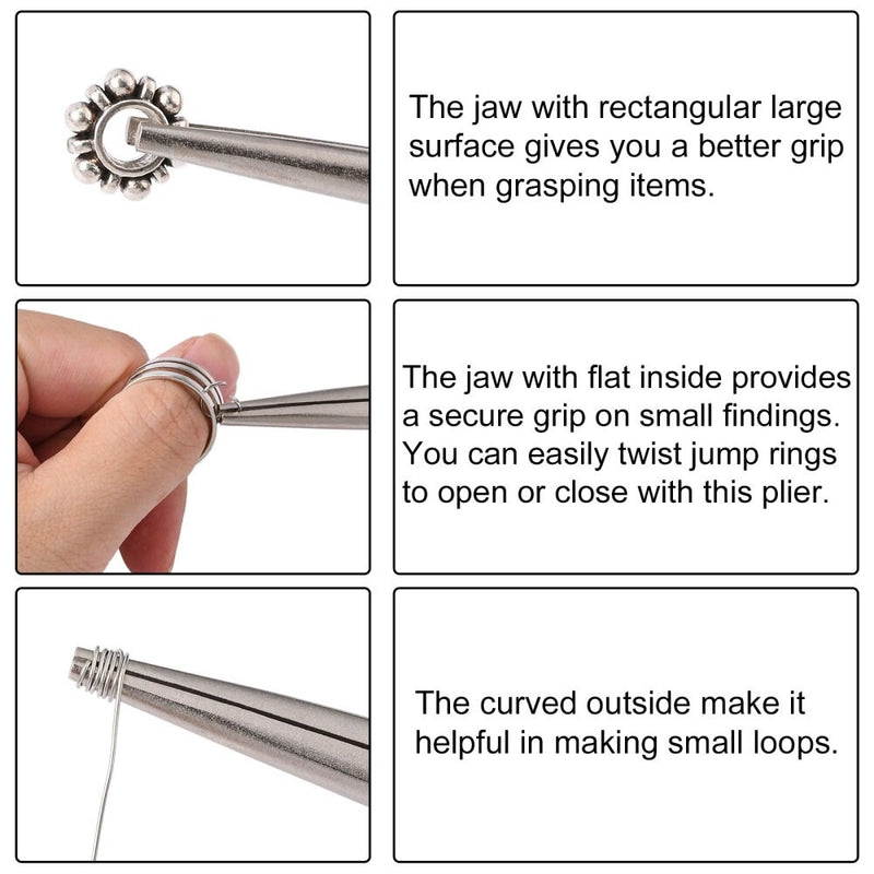 6 Needle Nose Mini Pliers, Grip Tight Tools
