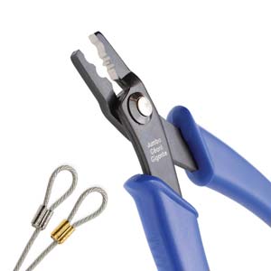 Micro Crimping Pliers by The Bead Smith. For crimp beads < 2mm outside diameter